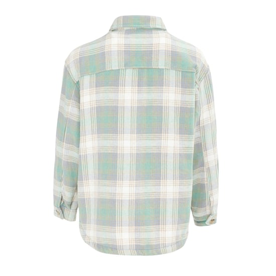 Miso Womens/Ladies Plaid Polyester Shirt (Green) - Image 2