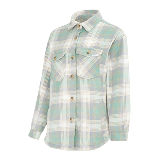 Miso Womens/Ladies Plaid Polyester Shirt (Green) - Image 3