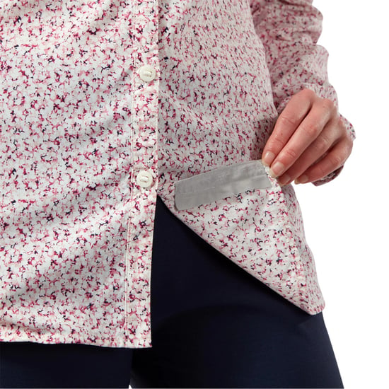 Craghoppers Womens/Ladies Regular Long-Sleeved Shirt (Raspberry) - Image 3