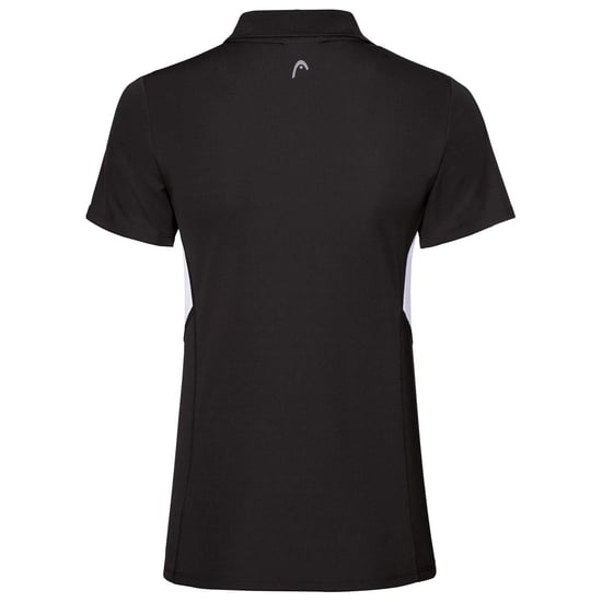 Head Tech-poloshirt voor dames van de club (Zwart) - Image 2