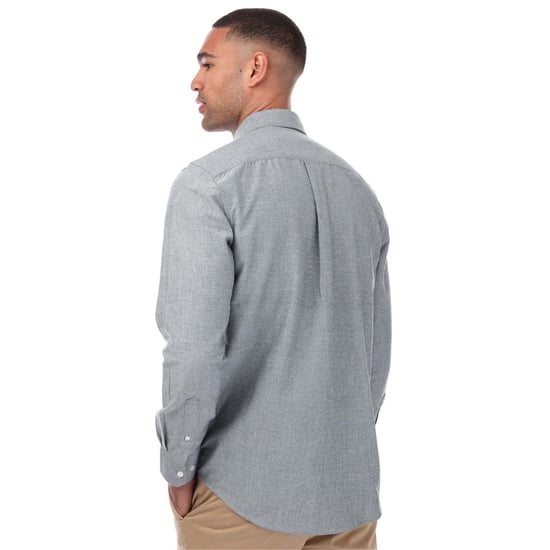 Farah Heren Drayton shirt met lange mouwen (Marine) - Image 3