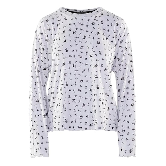 PJ Salvage Damesoverhemd met subtiel bloemenmotief (Gebroken wit) - Image 1
