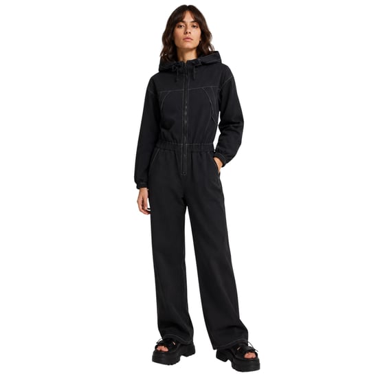 Timberland Dames Veneda Huppelbroek met Kap en Lange Mouwen (Zwart) - Image 1