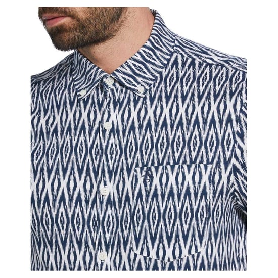 Original Penguin Ikat Regular kortärmad skjorta för herrar (Sargassohavet) - Image 3