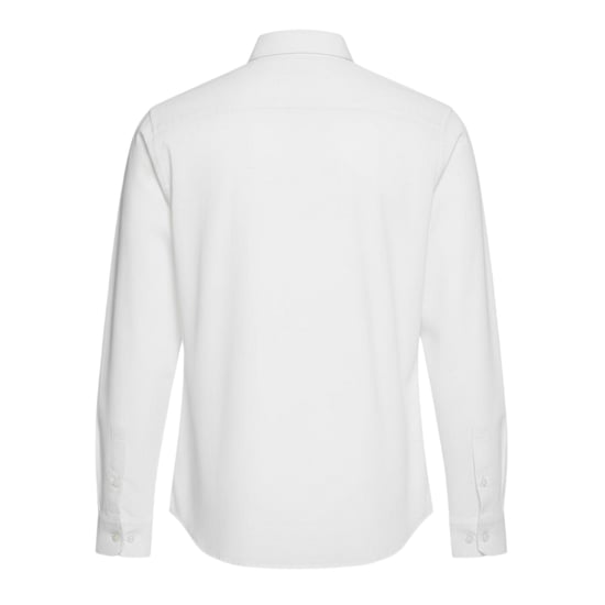 Lyle & Scott Heren Regular Shirt Met Lange Mouwen (Wit) - Image 2