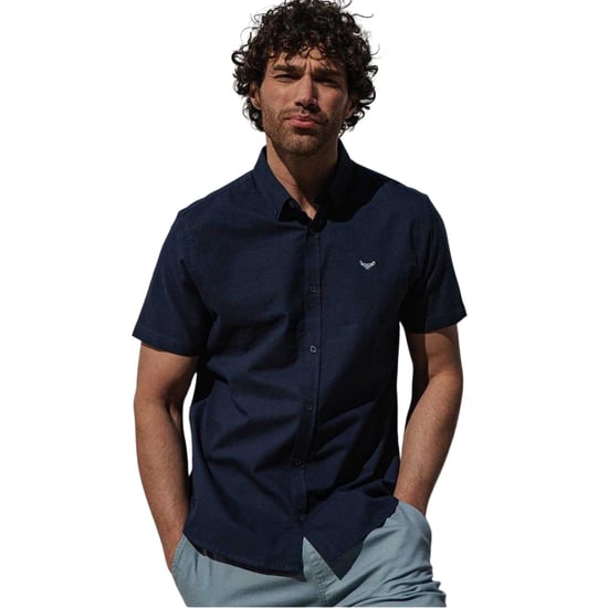 Threadbare Inferno-shirt voor heren (Marine) - Image 2