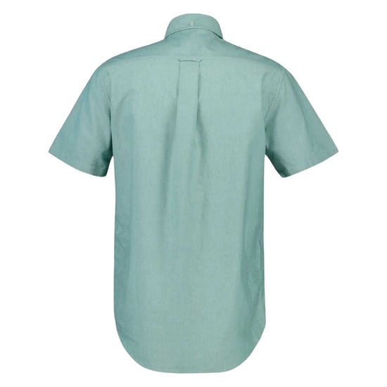 Gant Klassiek Oxford-overhemd met korte mouwen en knoopsluiting voor heren (Groen) - Image 3