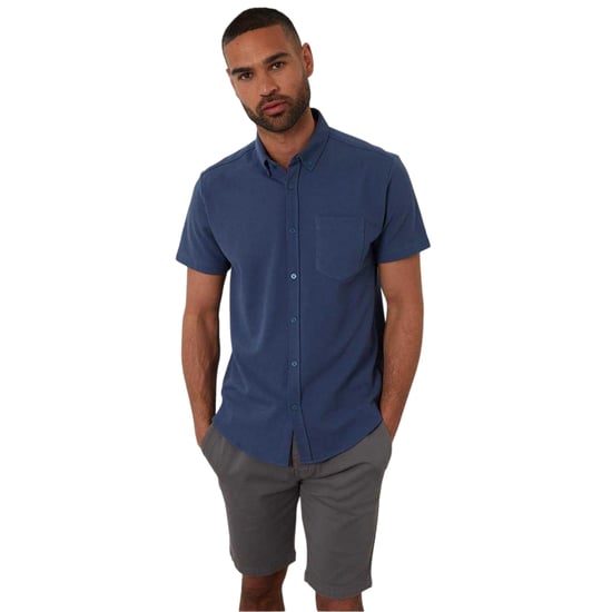 Threadbare Majestic-overhemd voor heren (Denim) - Image 2