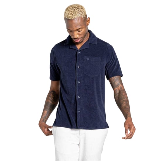 Craghoppers Mens Regular Shirt (Blå marinblått) - Image 2