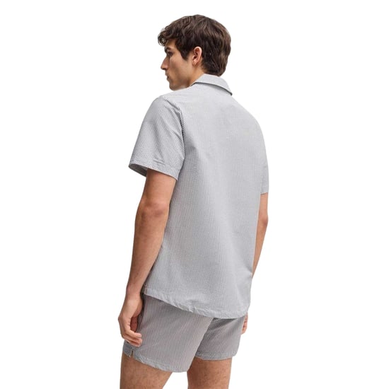 Boss Heren Strandshirt (Marine) - Image 2
