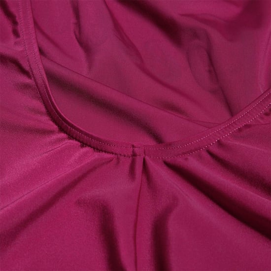 Speedo Dames/Dames logo-eendelig badpak (Paars/Wit) - Image 3