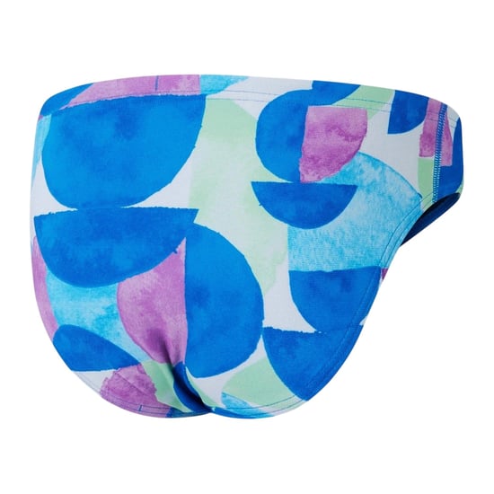 Speedo Zwemshort met abstracte all-over print voor meisjes (Blauw/roze) - Image 2