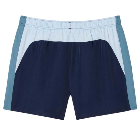 Lacoste Mens Colour Block Swimming Trunks (Navy) - Image 2