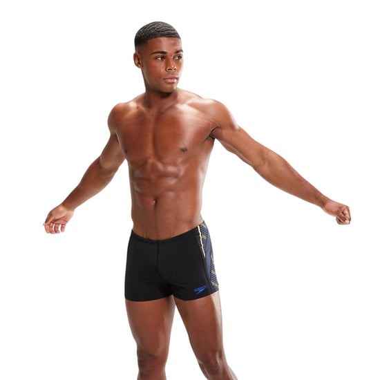 Speedo Tech Stripe-zwembroek voor heren (ZWART/BLAUW) - Image 4
