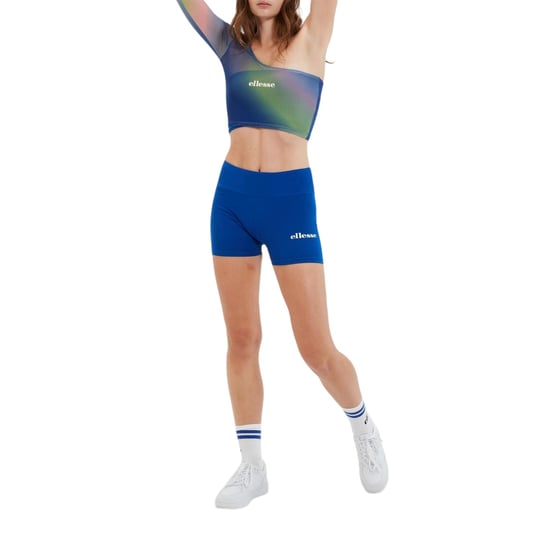 Ellesse Dam Crono Enaxlad Slim Crop Top (Blå/Grön) - Image 1