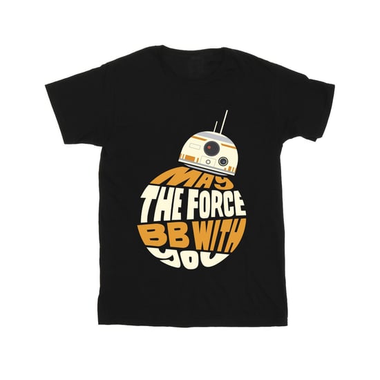 Star Wars Pojkar May The Force BB8 T-shirt (Svart) - Image 2