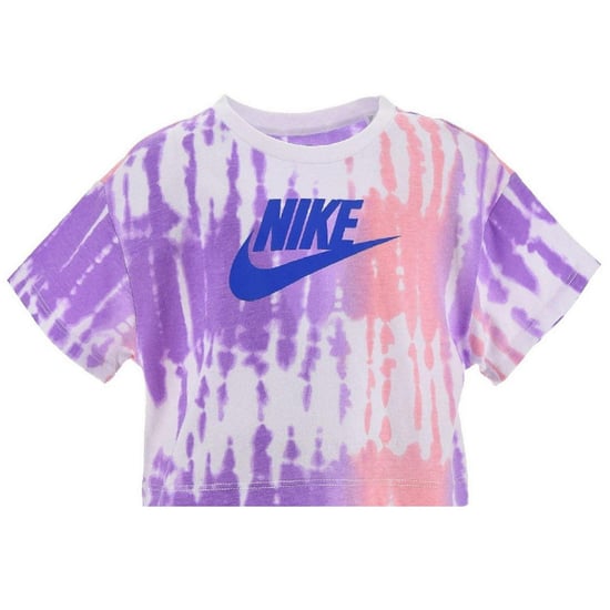 Nike Set met tie-dye T-shirt en korte broek voor kinderen (Grijs) - Image 3