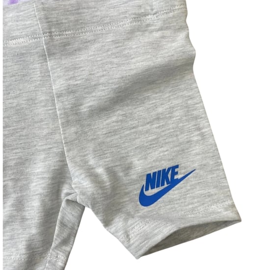 Nike Set met tie-dye T-shirt en korte broek voor kinderen (Grijs) - Image 4