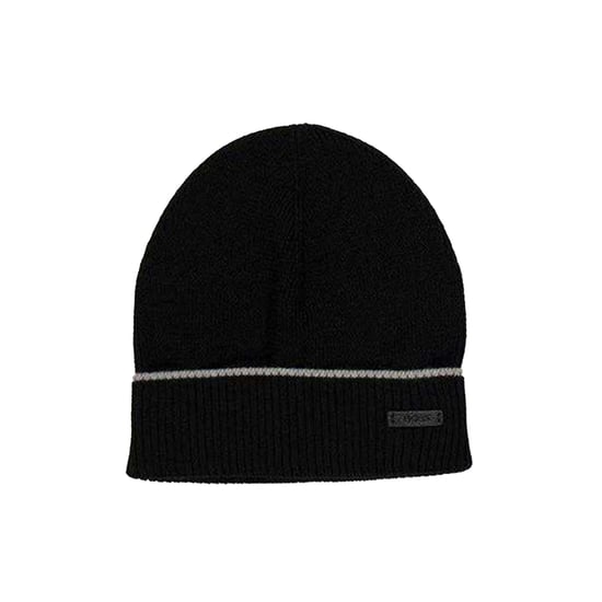 Boss Heren Midweight Muts en Sjaal Set (Zwart) - Image 3