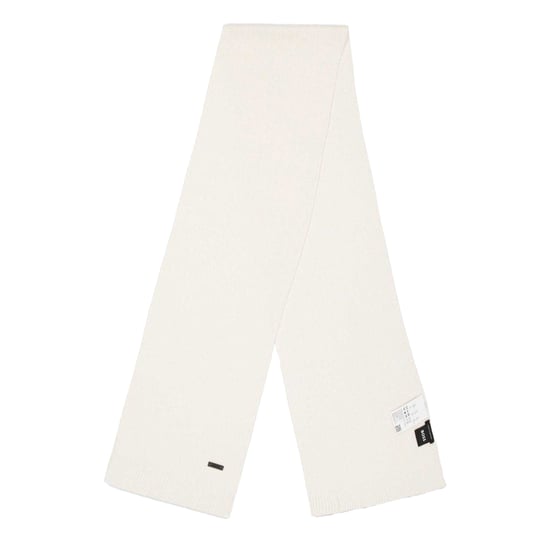 Boss Albas Gebreide MidWeg Sjaal (Wit) - Image 1