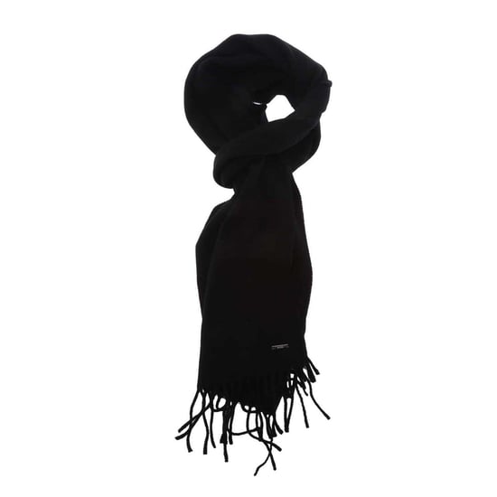 Boss Unisex Adult Styven Fringe Scarf (Black) - Image 1