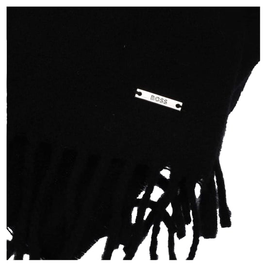 Boss Unisex Adult Styven Fringe Scarf (Black) - Image 3