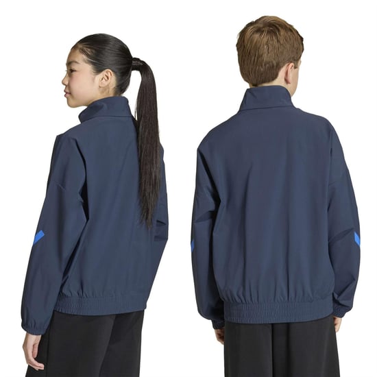 Boys adidas Afc Anth Jkt Jn99 in Ntnavy - Image 3