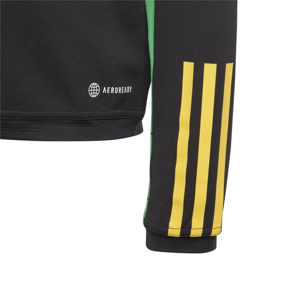 Boys adidas Jff Tr Top Y in Black - Image 3