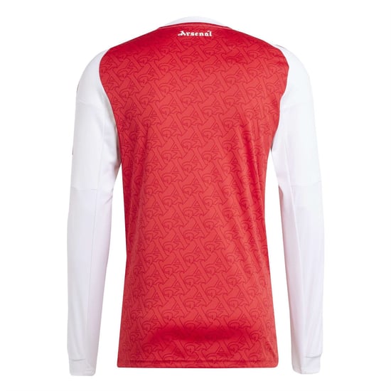 Men's adidas Arsenal Home Shirt Long Sleeve 2025 26 in Red/White - Image 2
