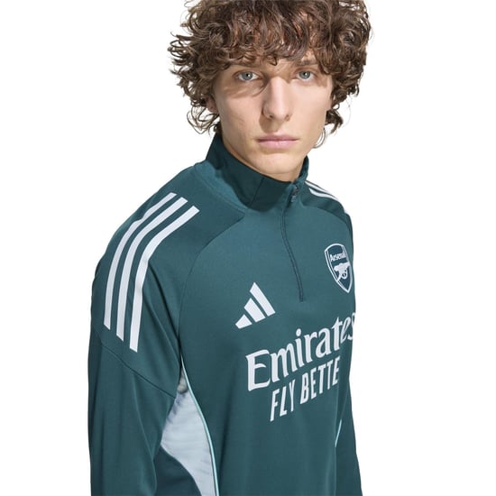 Men's adidas Arsenal Tiro 25 Competition Training Top in Green/Blue - Image 4