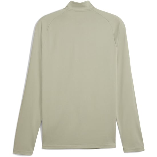 Men's Puma TAD QZ Long Sleeve Performance Gym Top in Lux Army - Image 2