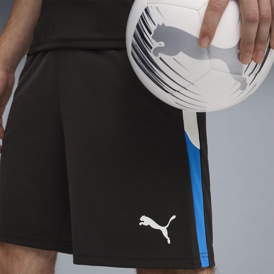 Men's Puma Individualliga Training Shorts 2 (op Football Shorts in Black/Wh - Image 5