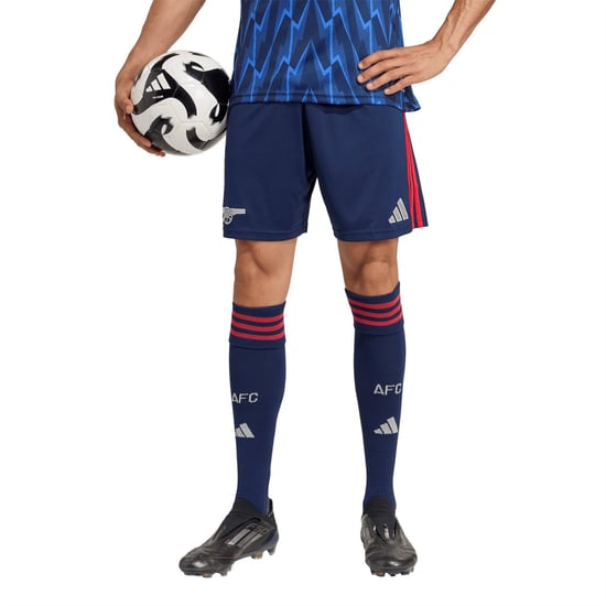 Men's adidas Away Shorts 2025 2026 Adults in Blue/Grey - Image 2