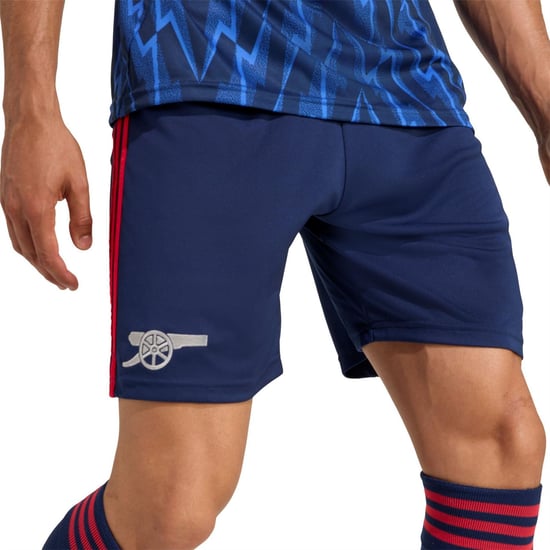 Men's adidas Away Shorts 2025 2026 Adults in Blue/Grey - Image 5