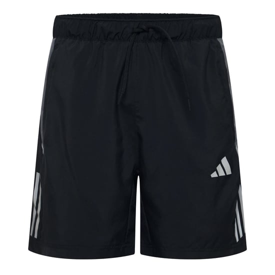 Men's adidas Tech 3-Stripes Shorts in Black - Image 1