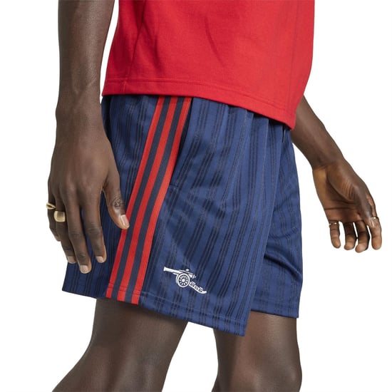 Men's adidas Arsenal Originals Shorts 25 26 in Blue/White - Image 4