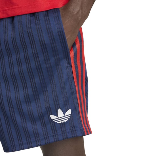 Men's adidas Arsenal Originals Shorts 25 26 in Blue/White - Image 5