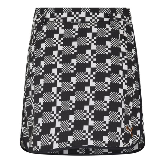 Women's Puma Golf W Skirt Womens in Black - Image 2
