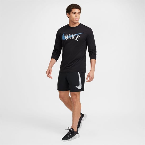 Men's Nike M Nk Df Form Sw in Black/White - Image 5