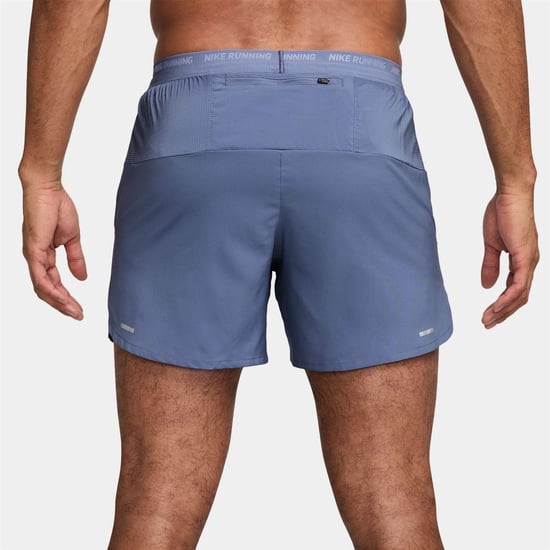 Men's Nike Dri FIT 5 Brief Lined Running Shorts in World Indigo - Image 2