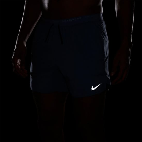 Men's Nike Dri FIT 5 Brief Lined Running Shorts in World Indigo - Image 5