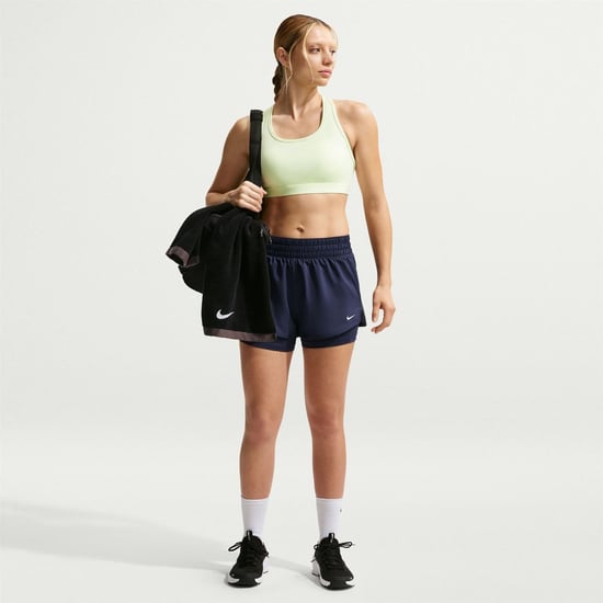 Women's Nike Pro Flex 2 in 1 Shorts in Midnight Navy - Image 5