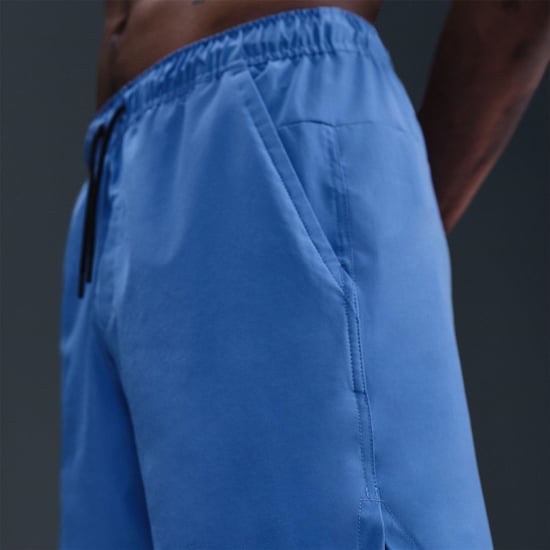 Men's Nike FIT Unlimited 7 Unlined Woven Fitness Shorts in Comet Blue - Image 6