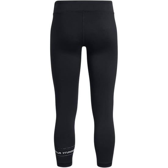 Girls Under Armour Performance Gym Legging in Black - Image 2
