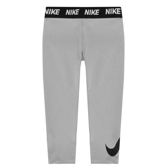 Girls Nike Swoosh Leggings Infant Girls in Grey - Image 3