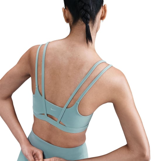 Women's Nike Alate Spaghetti Strap Cropped Bra in Cannon - Image 2
