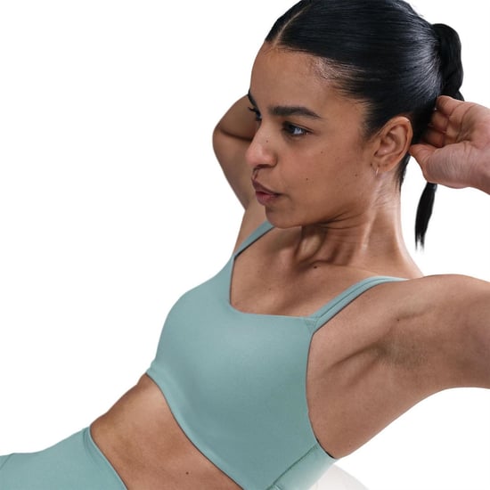 Women's Nike Alate Spaghetti Strap Cropped Bra in Cannon - Image 5