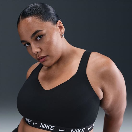 Women's Nike W Nk Df Indy Hg in Black/Black/Whi - Image 6