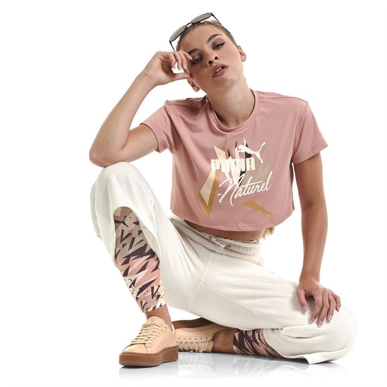 Women's Puma X Naturel Culottes Womens in White - Image 5
