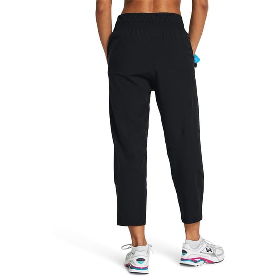 Women's Under Armour Armour Unstoppable Ankle Pant Tracksuit Bottom in Black - Image 4